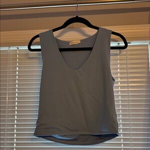 Casual Blue Tank Top